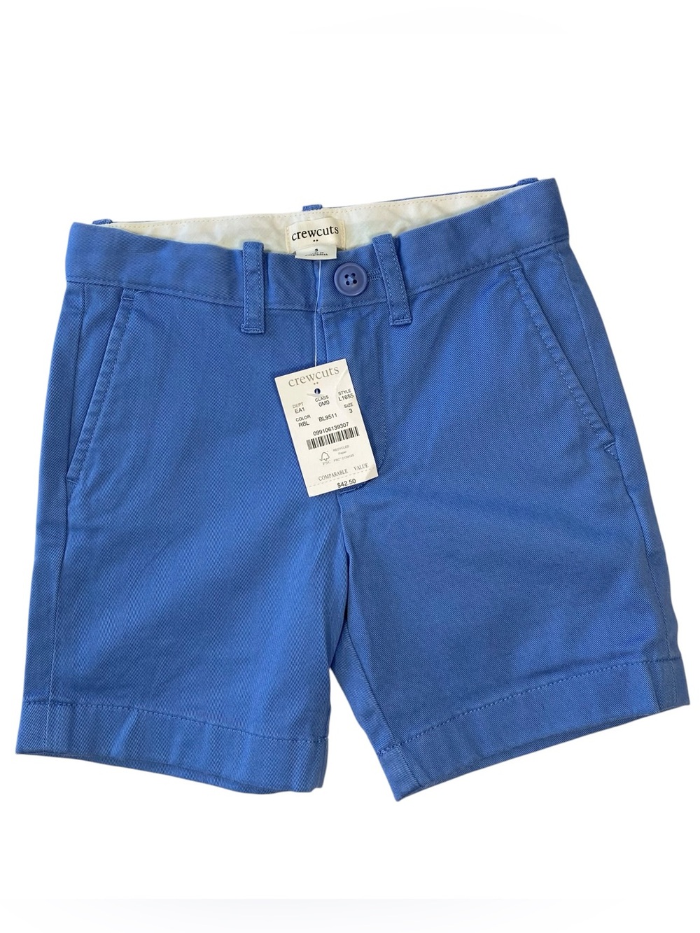 NWT CREWCUTS Chino Shorts